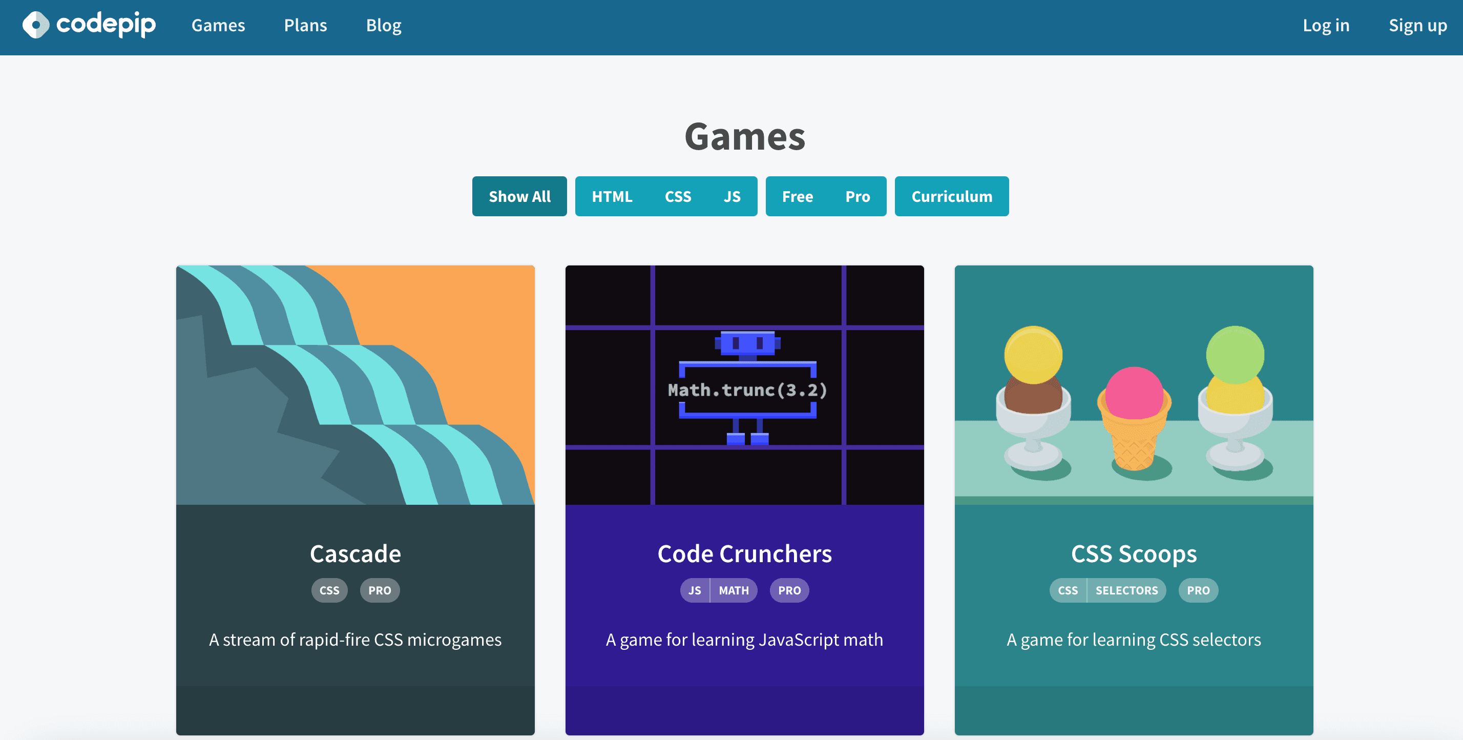 Codepip Games