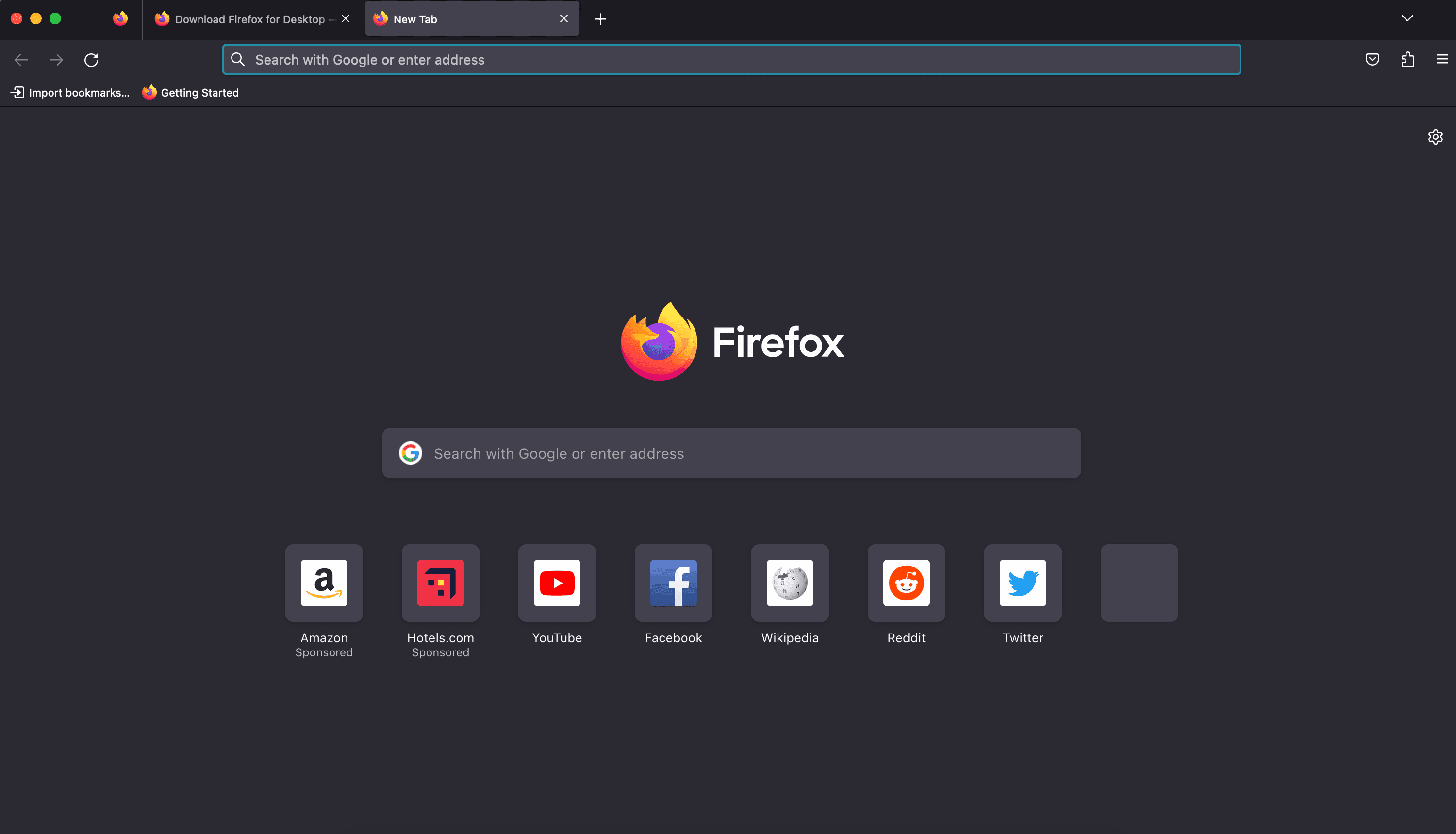 firefox web browser